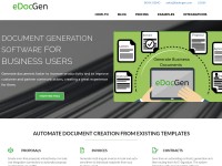 Desktop screenshot for edocgen.com