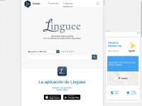 Desktop screenshot for linguee.cl