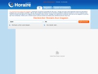 Desktop screenshot for horaire.com