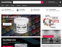 Desktop screenshot for screenprinting.com