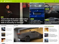 Desktop screenshot for teslarati.com