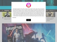 Desktop screenshot for fotogramas.es