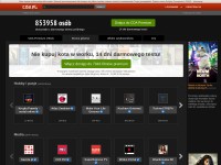 Desktop screenshot for cda.pl