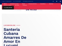 Desktop screenshot for lucumionline.com