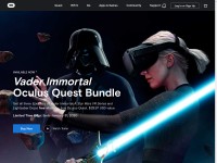 Desktop screenshot for oculus.com