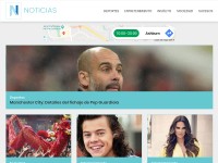 Desktop screenshot for noticias.com