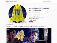 Desktop screenshot for catsonamission.com