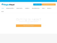 Desktop screenshot for magicalnepal.com