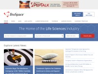 Desktop screenshot for biospace.com