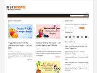 Desktop screenshot for bestmessage.org