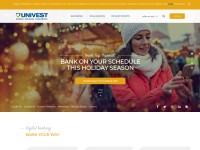 Desktop screenshot for univest.net
