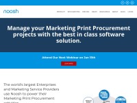 Desktop screenshot for noosh.com