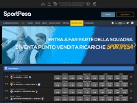 Desktop screenshot for sportpesa.it