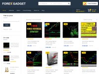 Desktop screenshot for forexgadgets.com