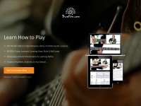 Desktop screenshot for truefire.com