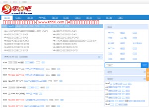 How 0990.com looks like on a tablet such as an iPad.