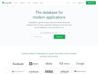 Desktop screenshot for mongodb.org