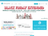 Desktop screenshot for silhouetteamerica.com