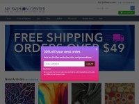 Desktop screenshot for nyfashioncenterfabrics.com