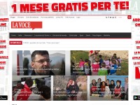 Desktop screenshot for giornalelavoce.it