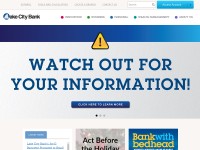 Desktop screenshot for lakecitybank.com
