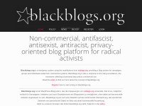 Desktop screenshot for blackblogs.org