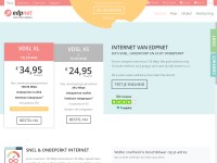 Desktop screenshot for edpnet.be