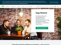 Desktop screenshot for sage.de