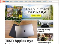 Desktop screenshot for dinside.no