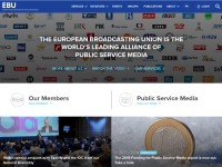 Desktop screenshot for ebu.ch