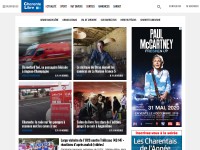 Desktop screenshot for charentelibre.fr