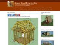 Desktop screenshot for simplesolarhomesteading.com