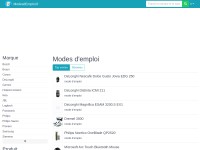 Desktop screenshot for modesdemploi.fr