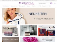Desktop screenshot for handtuch-welt.de