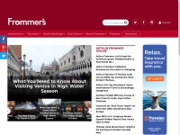 Desktop screenshot for frommers.com