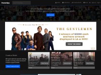 Desktop screenshot for posterspy.com