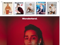 Desktop screenshot for wonderlandmagazine.com