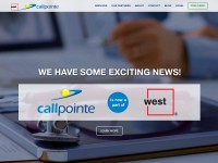 Desktop screenshot for callpointe.com