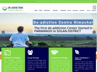 Desktop screenshot for deaddictioncentrehimachal.com