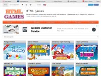 Desktop screenshot for htmlgames.com