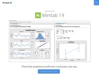 Desktop screenshot for minitab.com