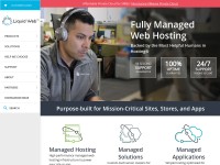 Desktop screenshot for liquidweb.com