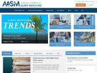 Desktop screenshot for aasm.org