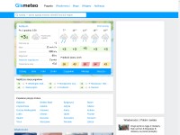 Desktop screenshot for gismeteo.pl