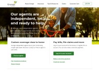 Desktop screenshot for grangeinsurance.com