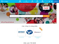 Desktop screenshot for vietnamworks.com