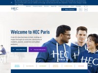 Desktop screenshot for hec.edu