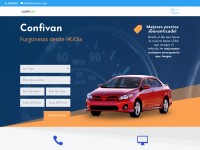 Desktop screenshot for confivan.com