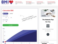 Desktop screenshot for bmicalculatorusa.com