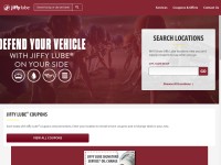 Desktop screenshot for jiffylube.com